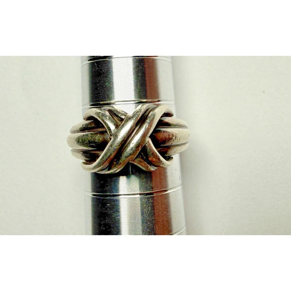 Tiffany & Co. Silver Knot Multi-Band Ring